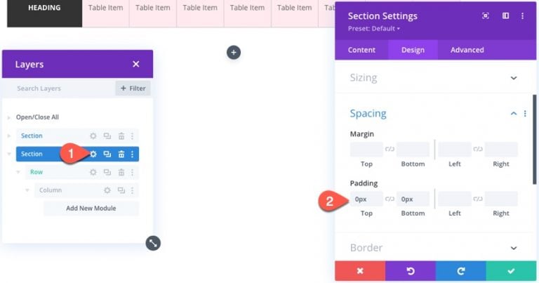 How to Create a Responsive Table with Horizontal Scroll in Divi