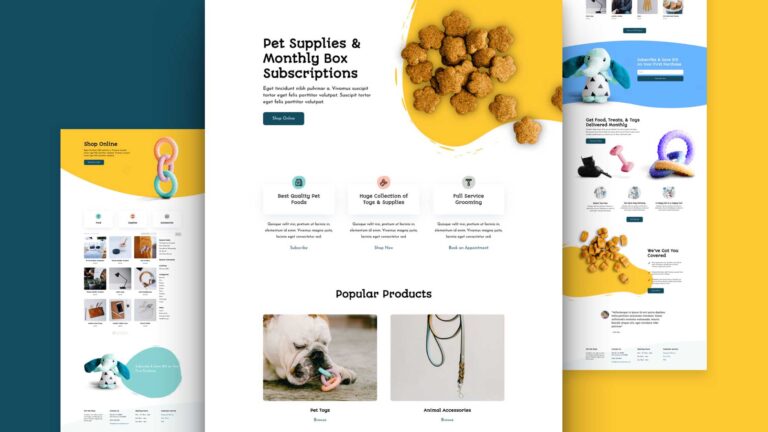 pet supply website