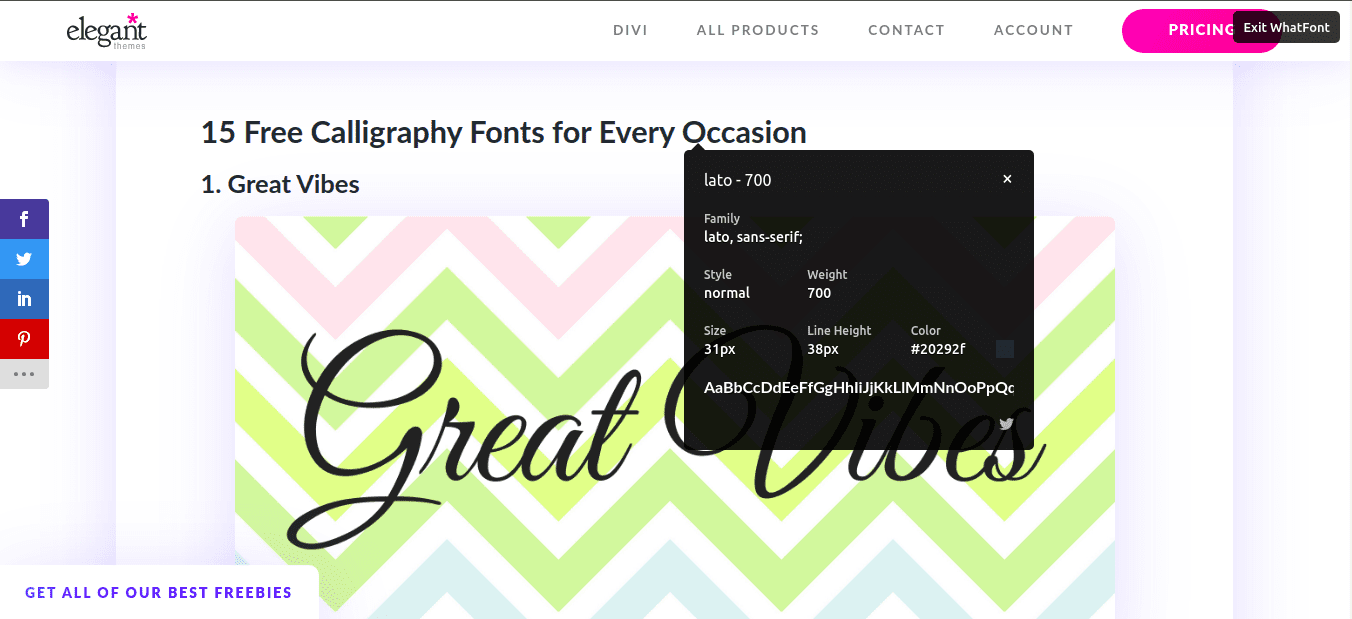 How to Check Font Used by Website using Google Chrome Extension