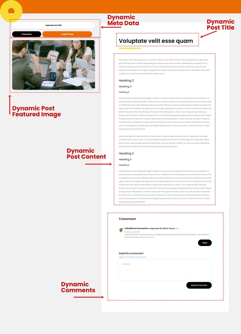 Get a FREE Blog Post Template for Divi's Coworking Space Layout Pack