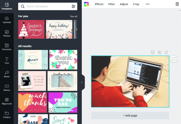 An Introduction to the Canva Photo Editor for Beginners