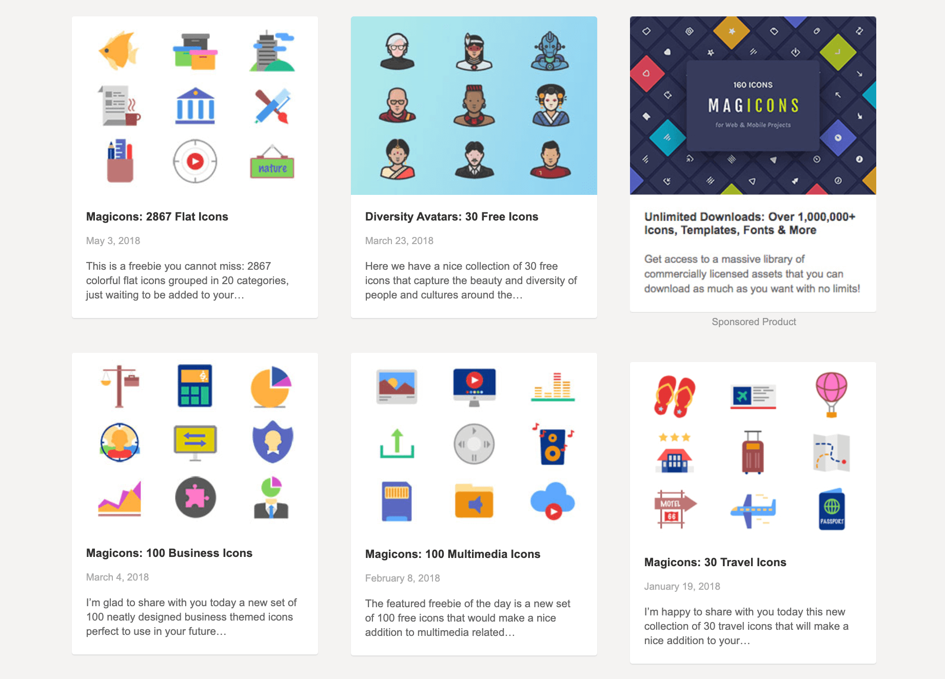New arrivals - Free commerce icons