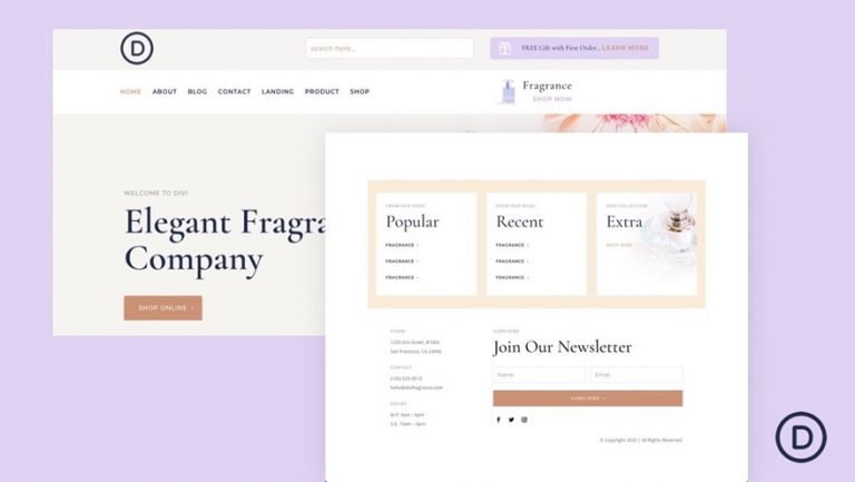 An Overview Of Divi Header Types, Tutorials & Freebies | Elegant Themes ...