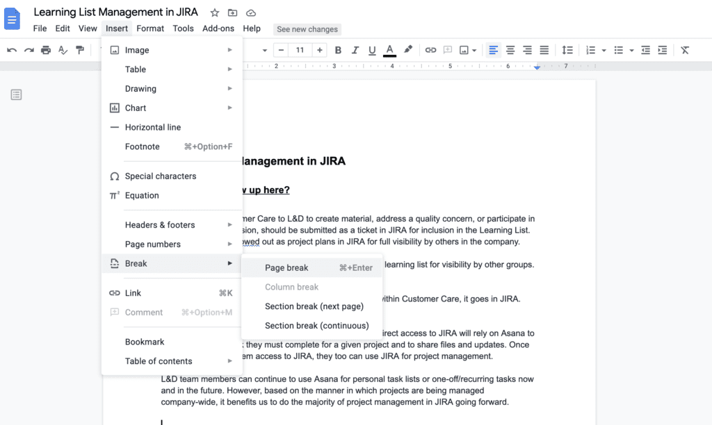 How To Add A Page In Google Docs And 9 Other Great Tips Elegant 