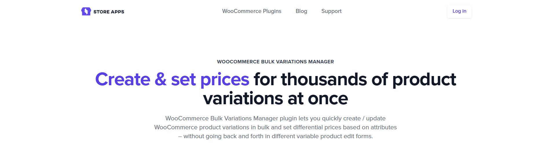 Store Apps - Bulk Variation Woo Manager LP - Dec 2024