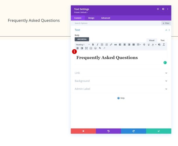 How to Structure Your FAQ with Custom Tabs in Divi