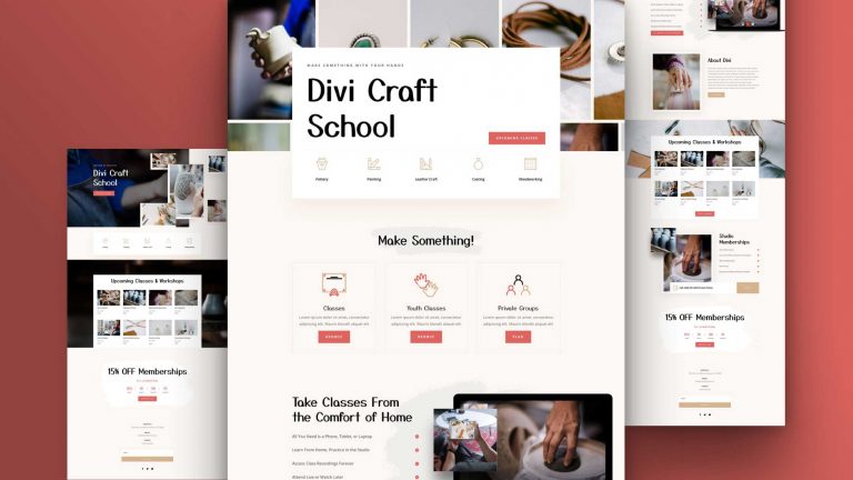 craft school website