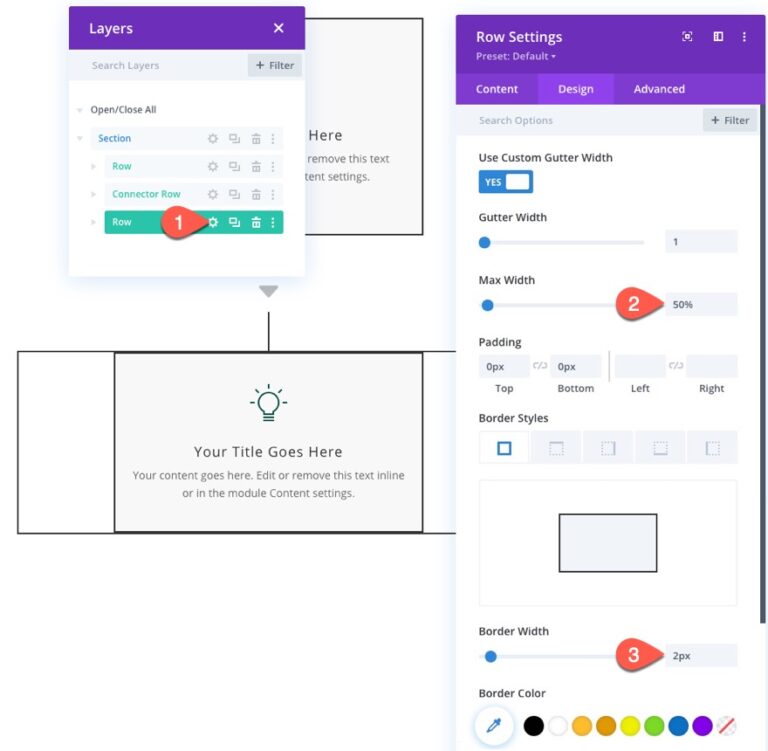 How to Create a Flow Chart Layout in Divi