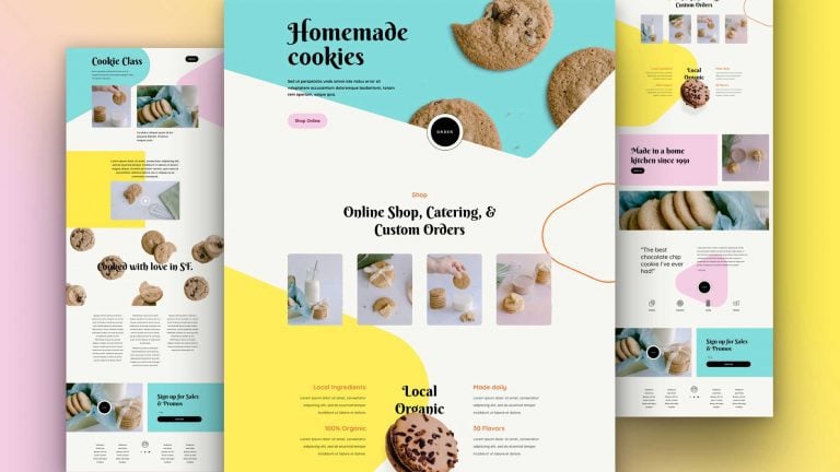 homemade cookies website