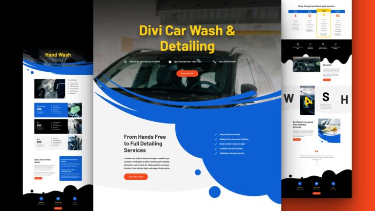 car wash website