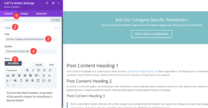 How to Add a Different CTA Per Post Category Using Divi's Theme Builder