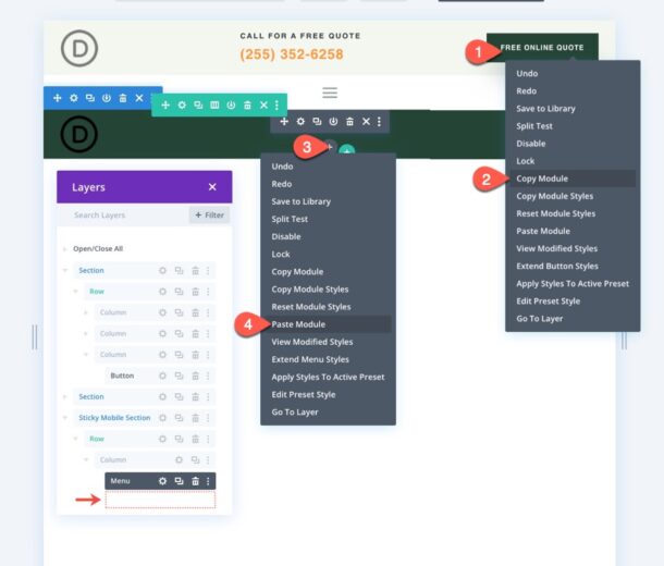 How To Add A Custom Sticky Header For Mobile Using Divi