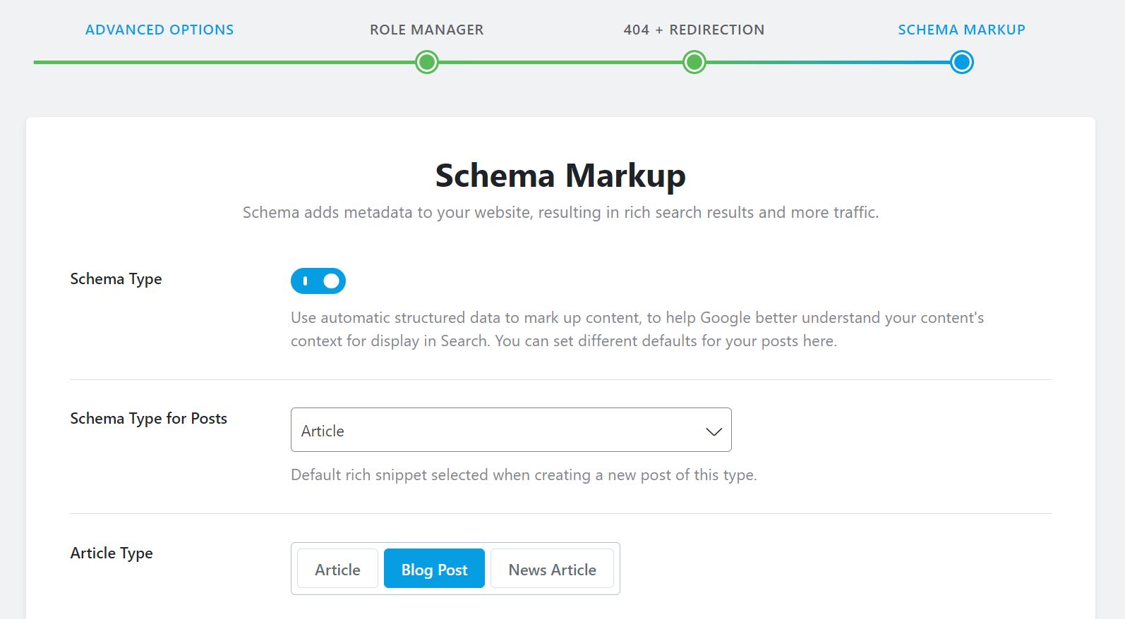 schema markup service