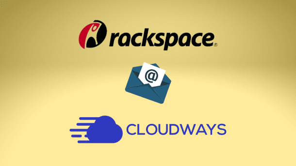 create your own email domain at cloudways using rackspace