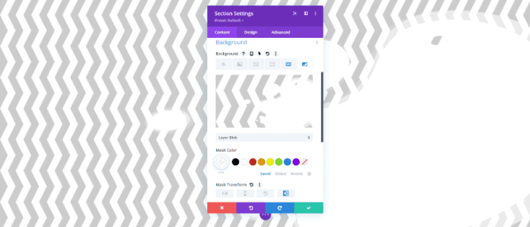 How to Use Divi's Background Mask & Pattern Transform Settings