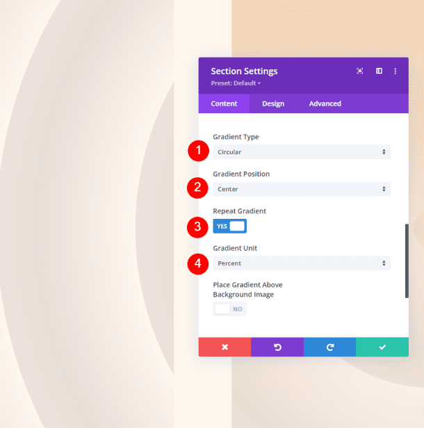 How to Use Divi's Gradient Repeat Option to Create Custom Background ...