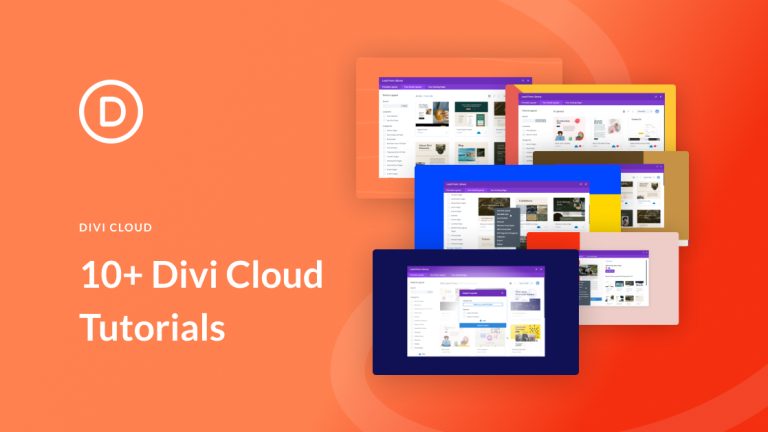 Divi Cloud Tutorials