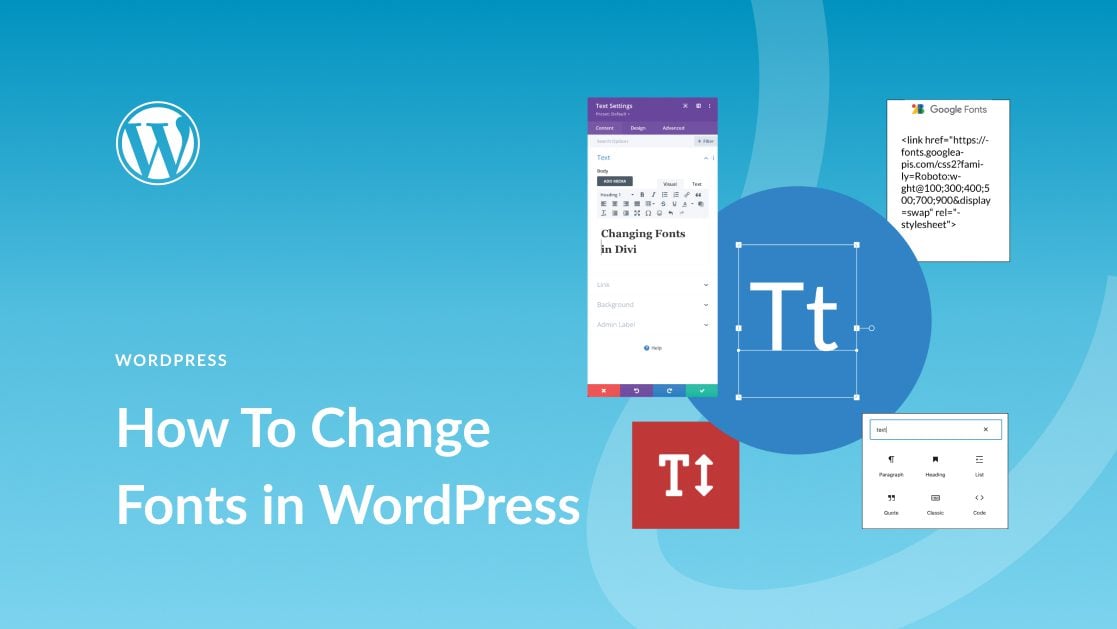 Easy Change Theme Font WordPress Guide Tips Tricks 2023