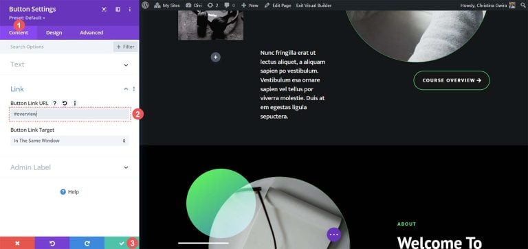 How To Add Anchor Links To Buttons With Divi