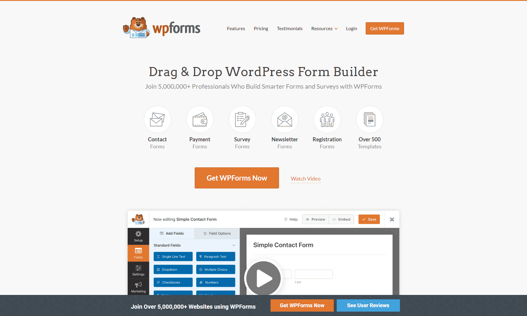 Wordpress 2023. Wp forms.
