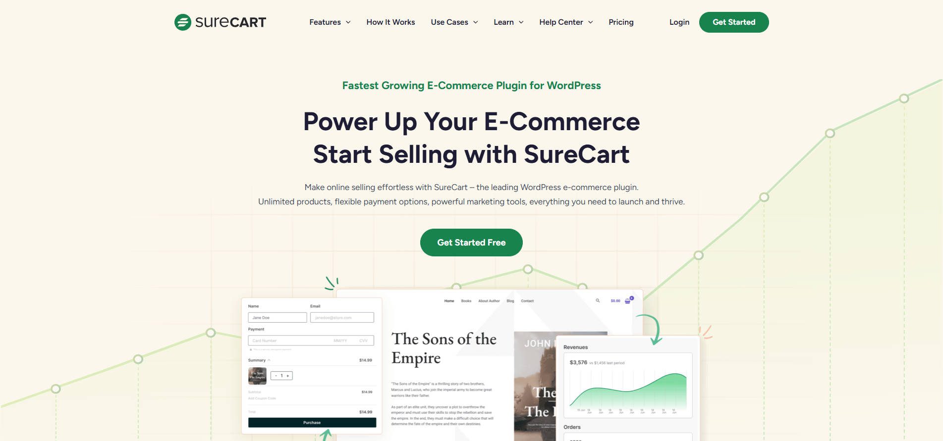 SureCart Homepage - Jan 2025