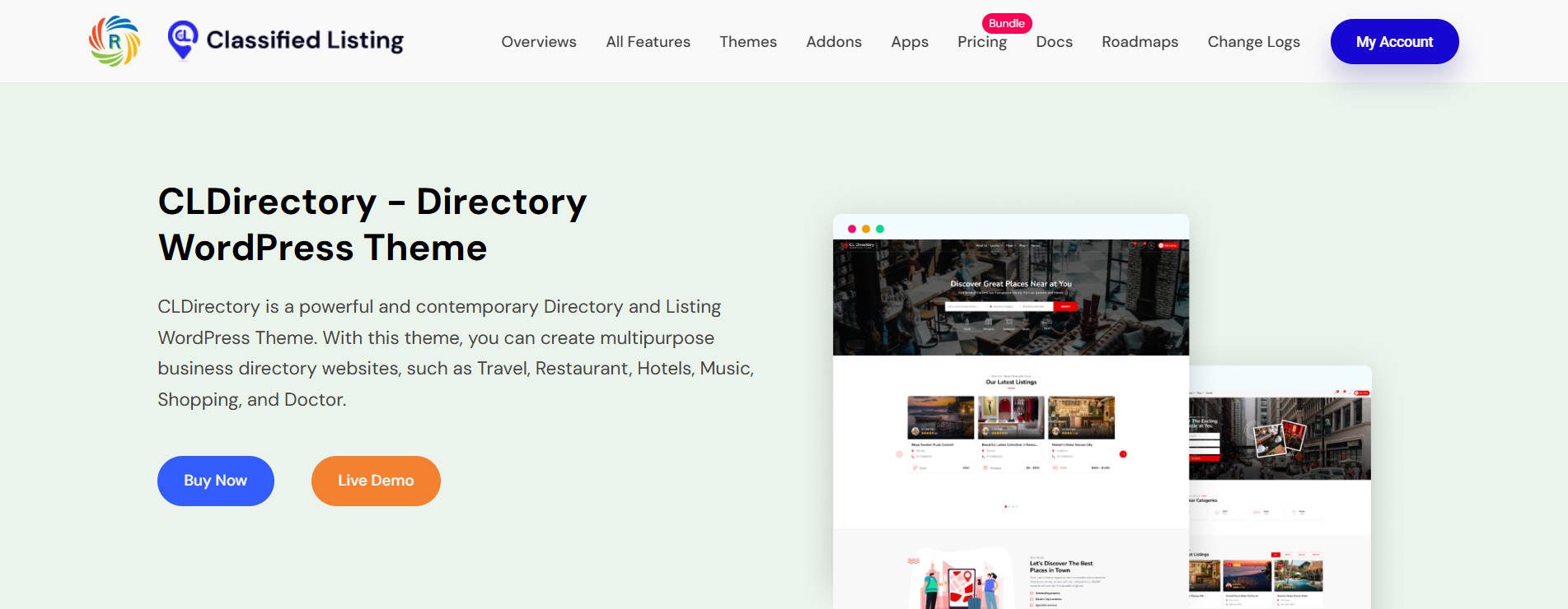 CL Directory Theme - Landing Page - Jan 2025