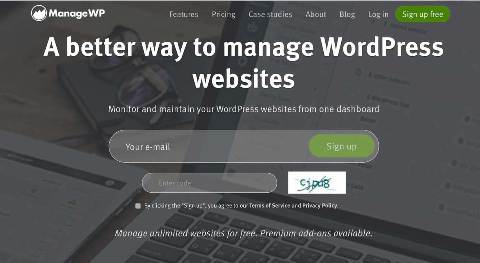 managewp best wordpress monitoring tools