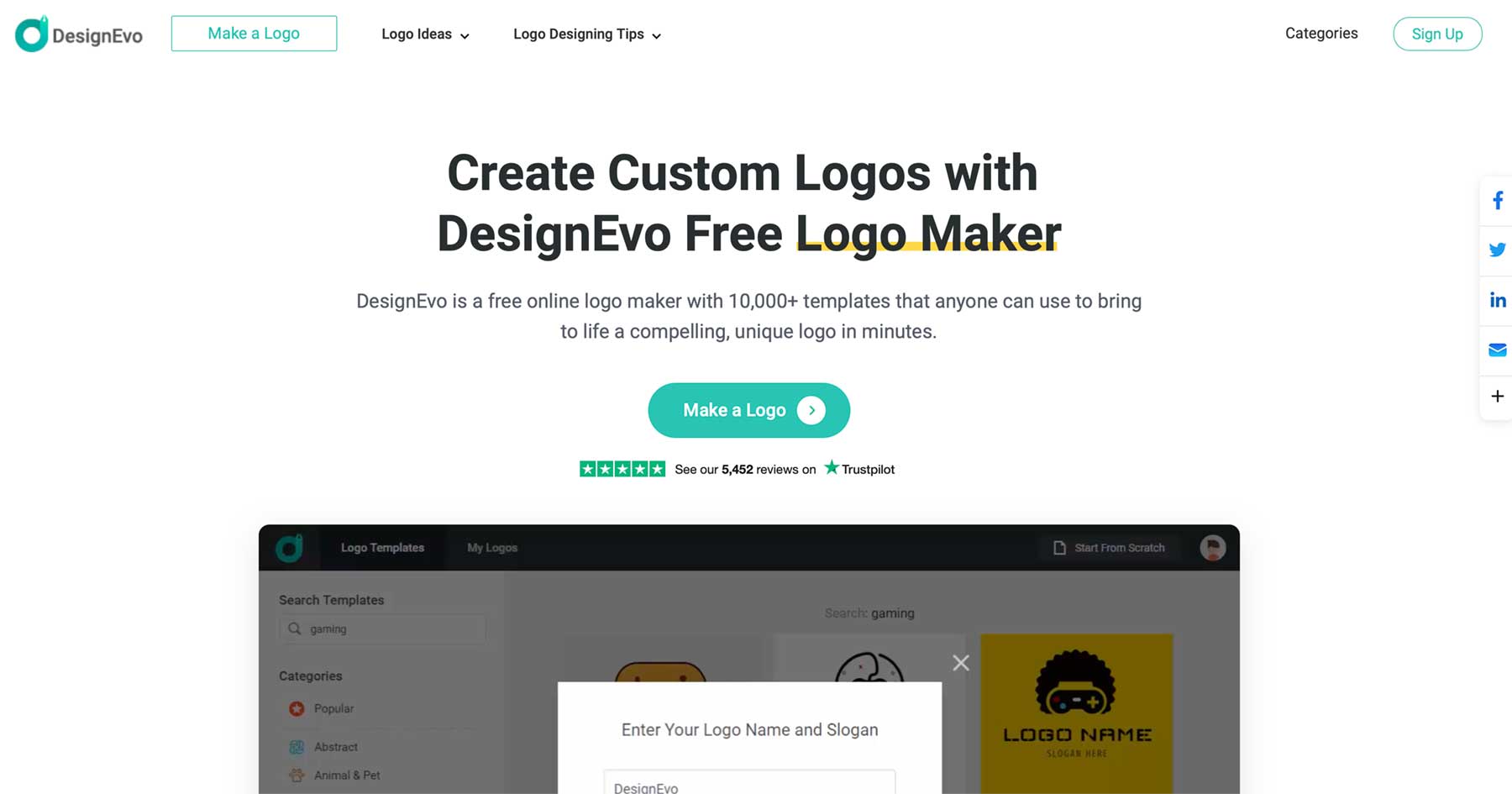 Free Online Logo Maker, Create Custom Logo Designs - DesignEvo