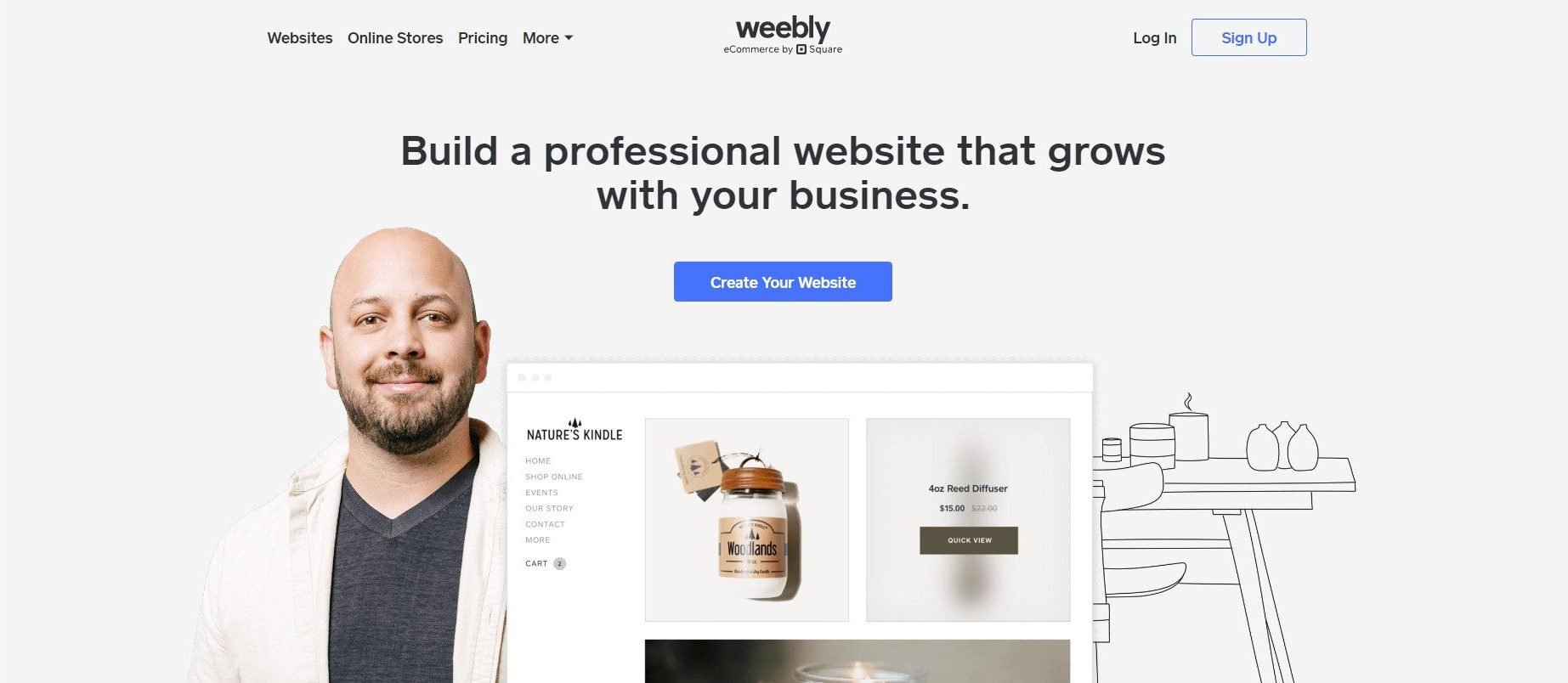 Weebly - Homepage - May 2024