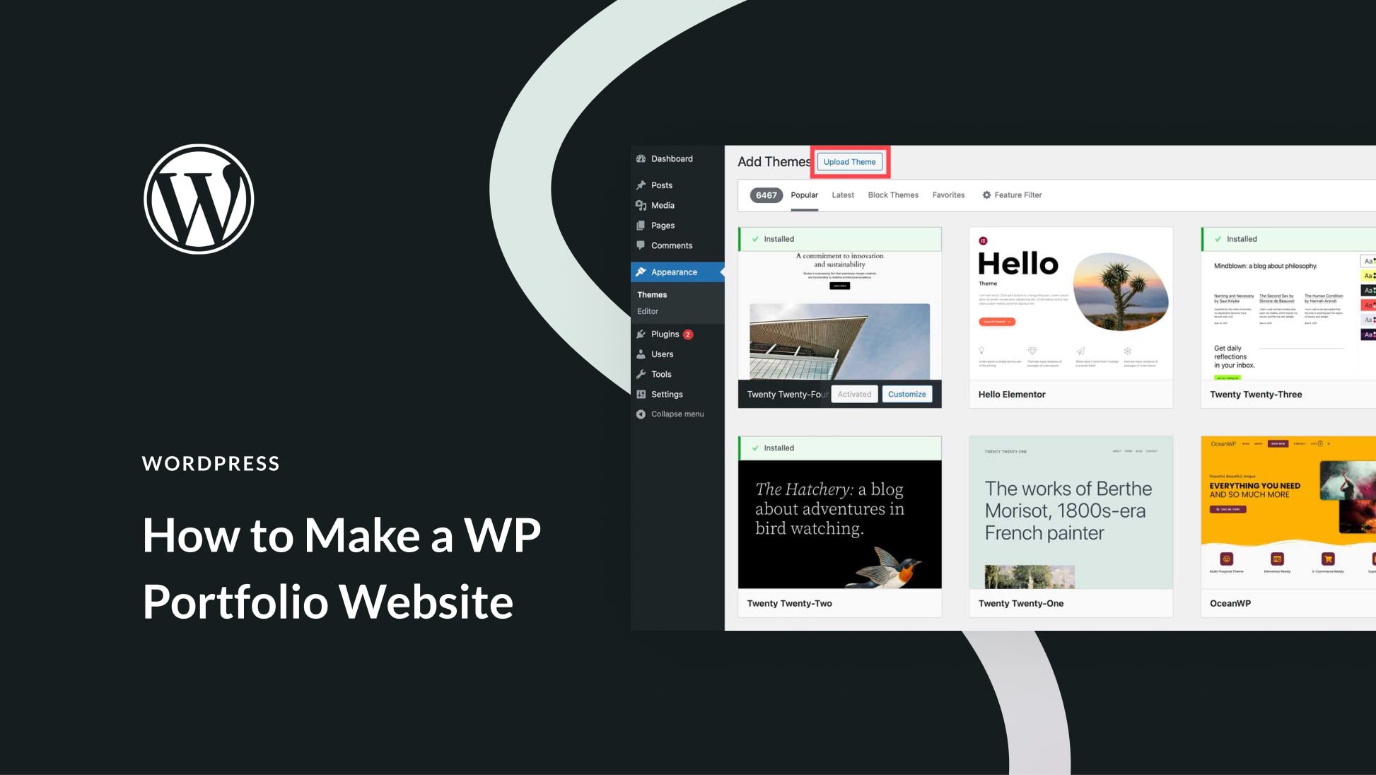 How to Make a Portfolio Website with WordPress (2024 Guide)