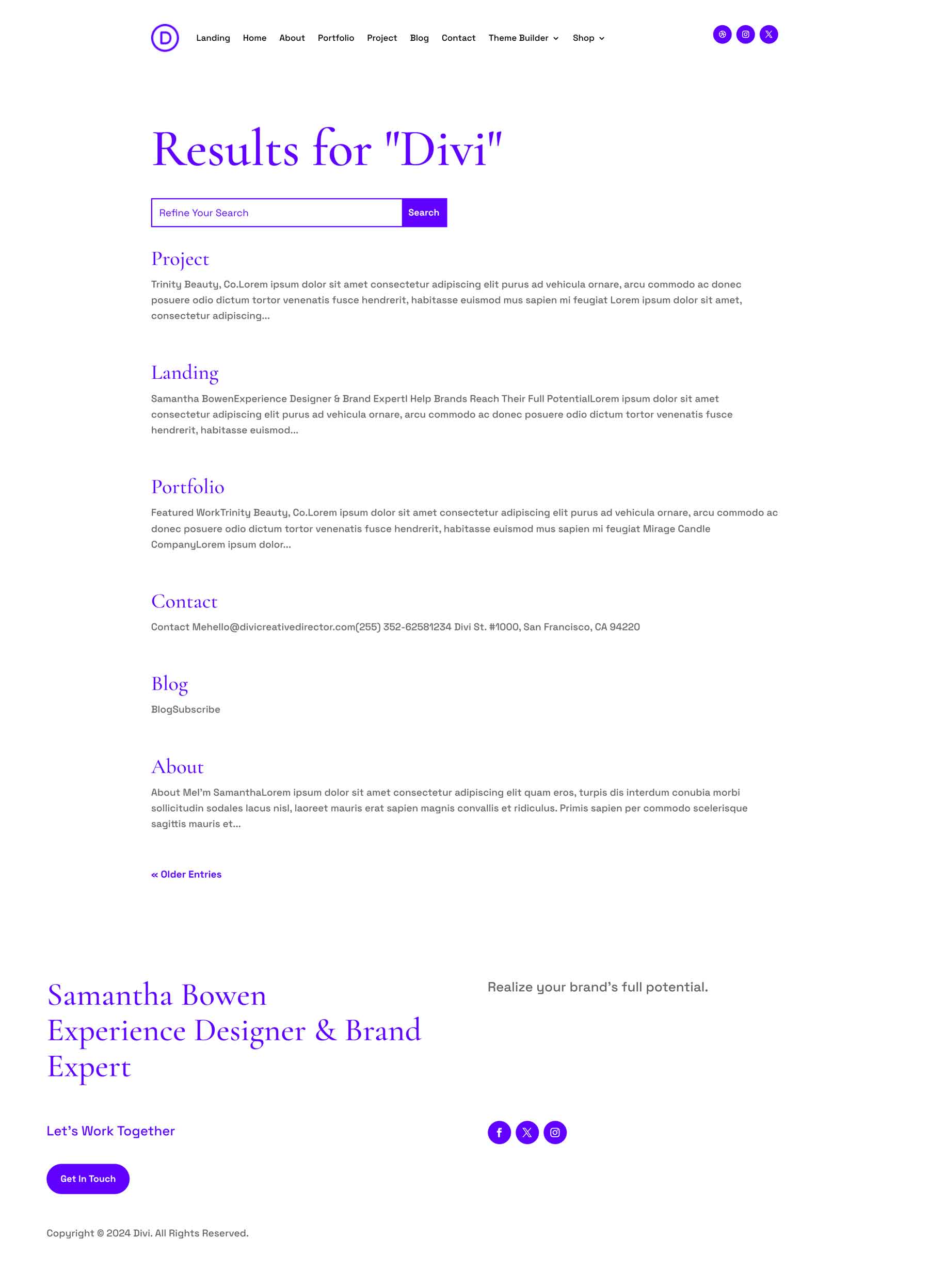Creative Director theme builder pack