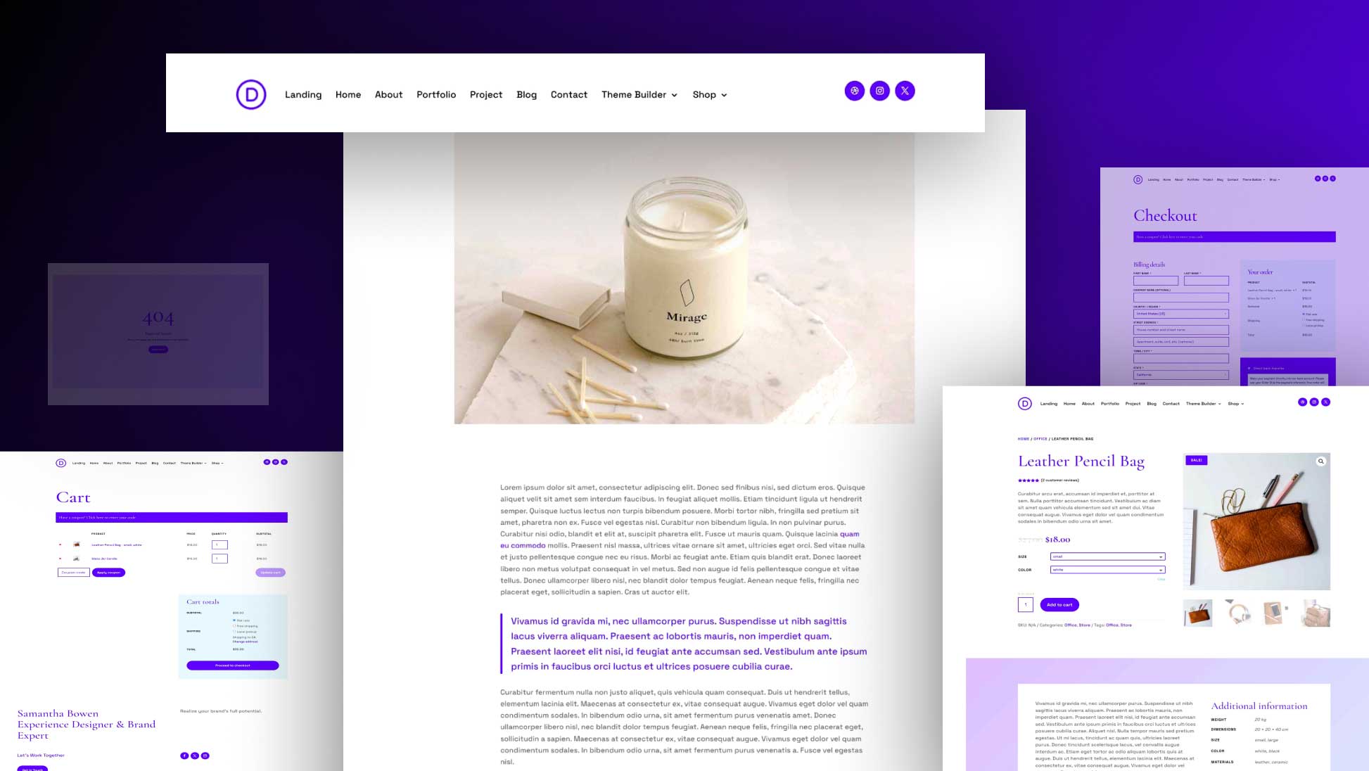 Download a Free Creative Director Theme Builder Pack for Divi
