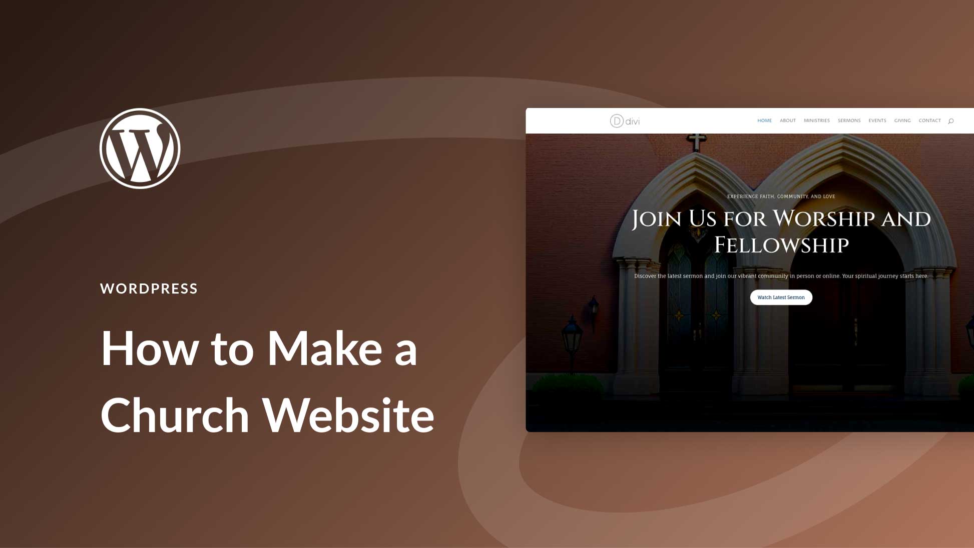 How to Make a Church Website with WordPress (2024 Tutorial)
