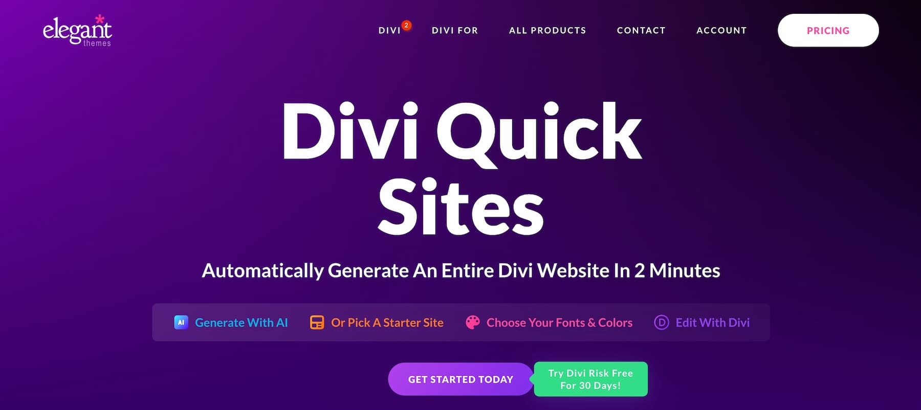 divi quick sites