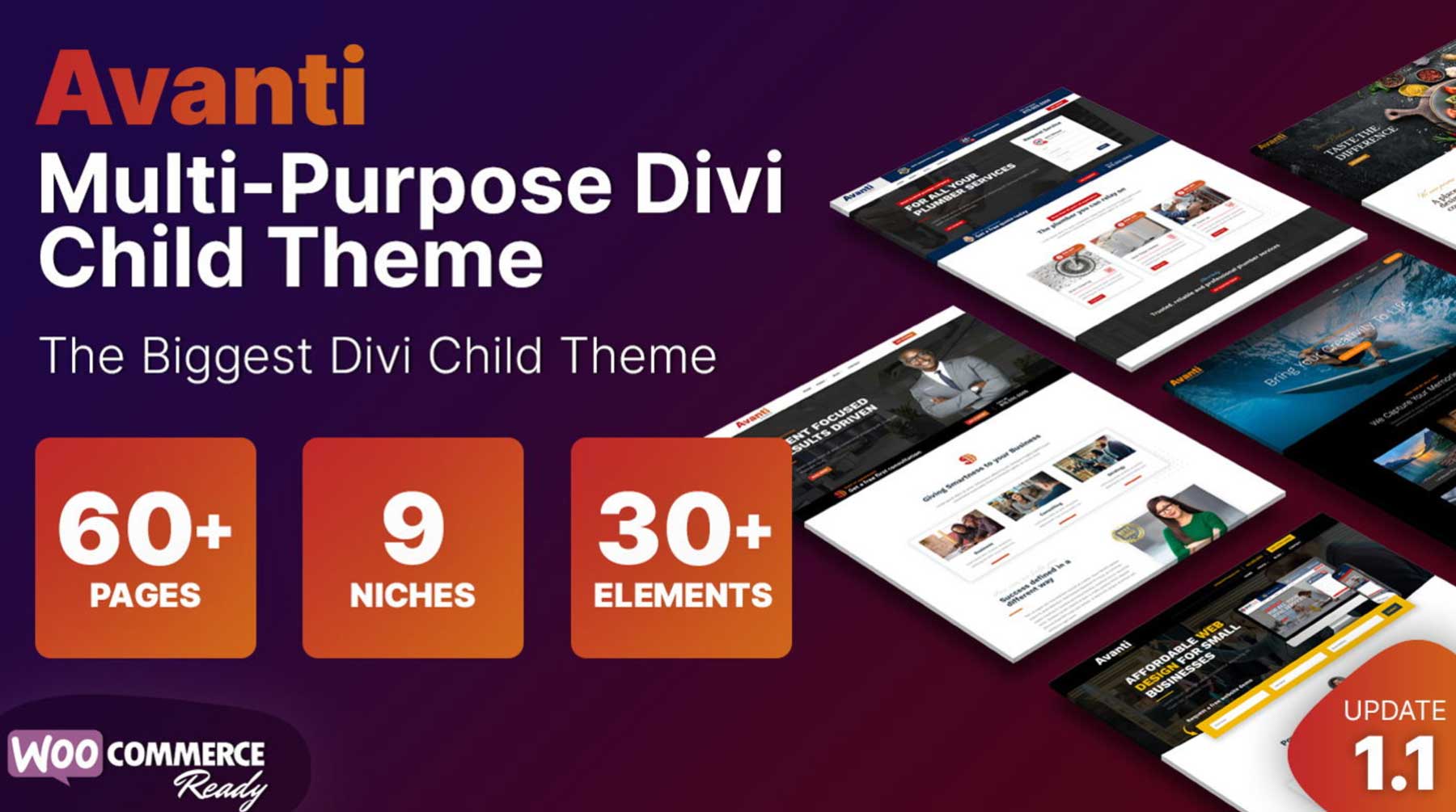 Avanti Divi Child Theme