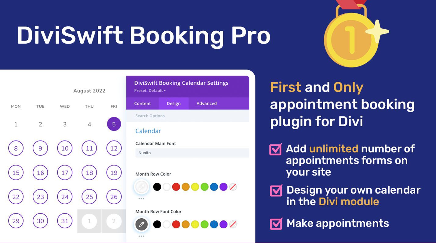 Divi Booking Pro Extension