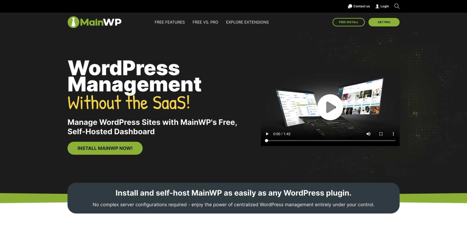 mainwp best wordpress monitoring tools