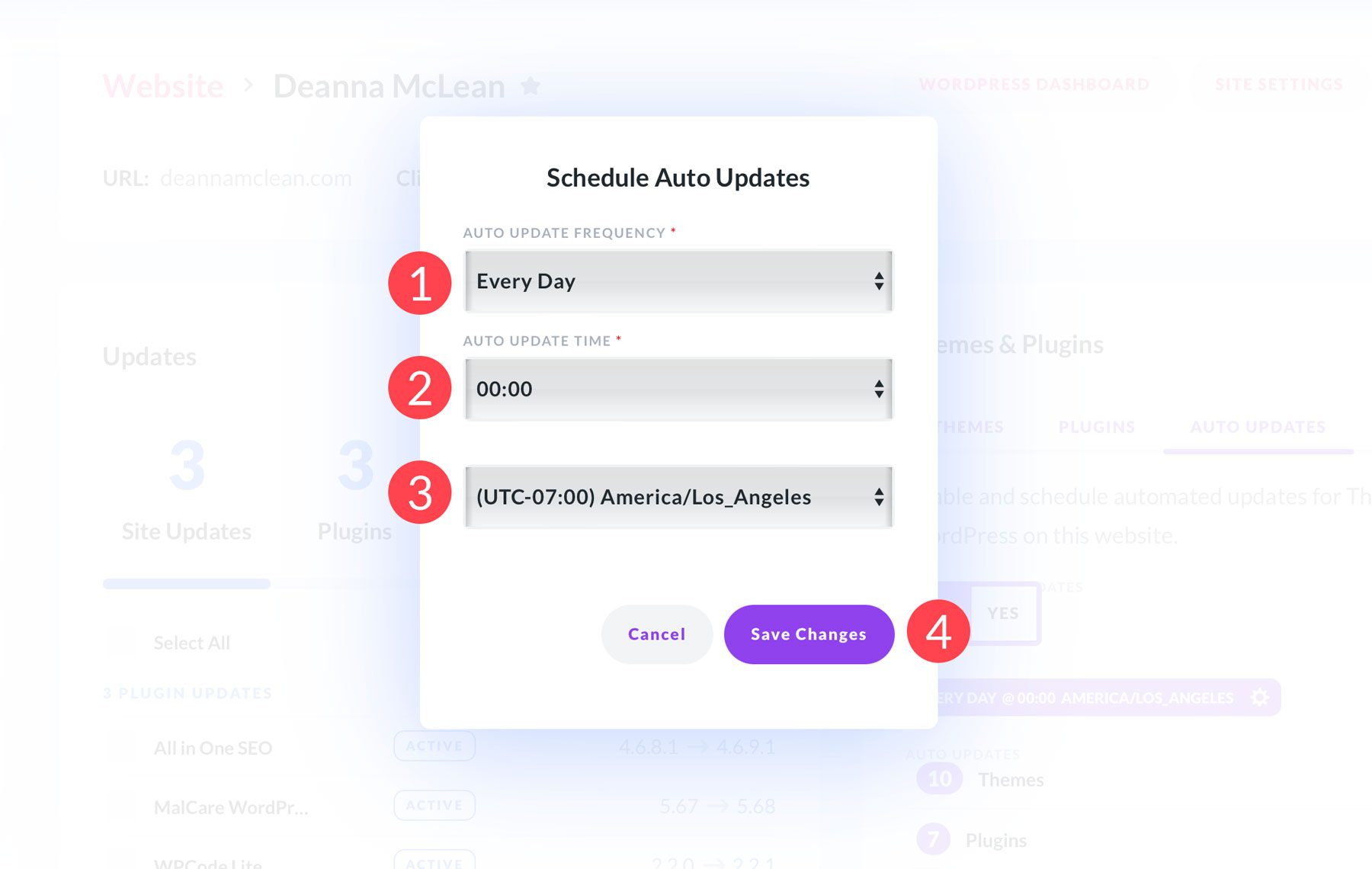 auto updates with Divi Dash