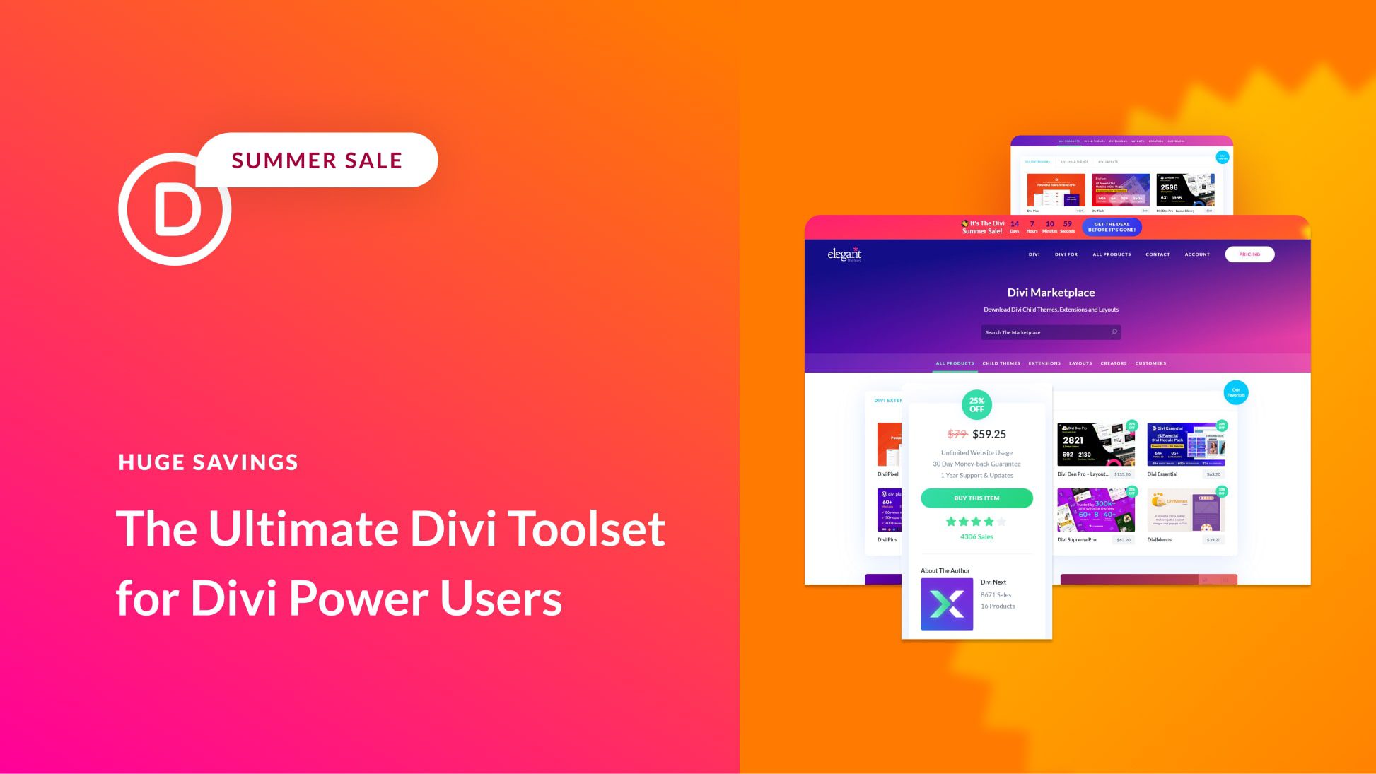 The Ultimate Divi Toolset for Divi Power Users (20-70% OFF)