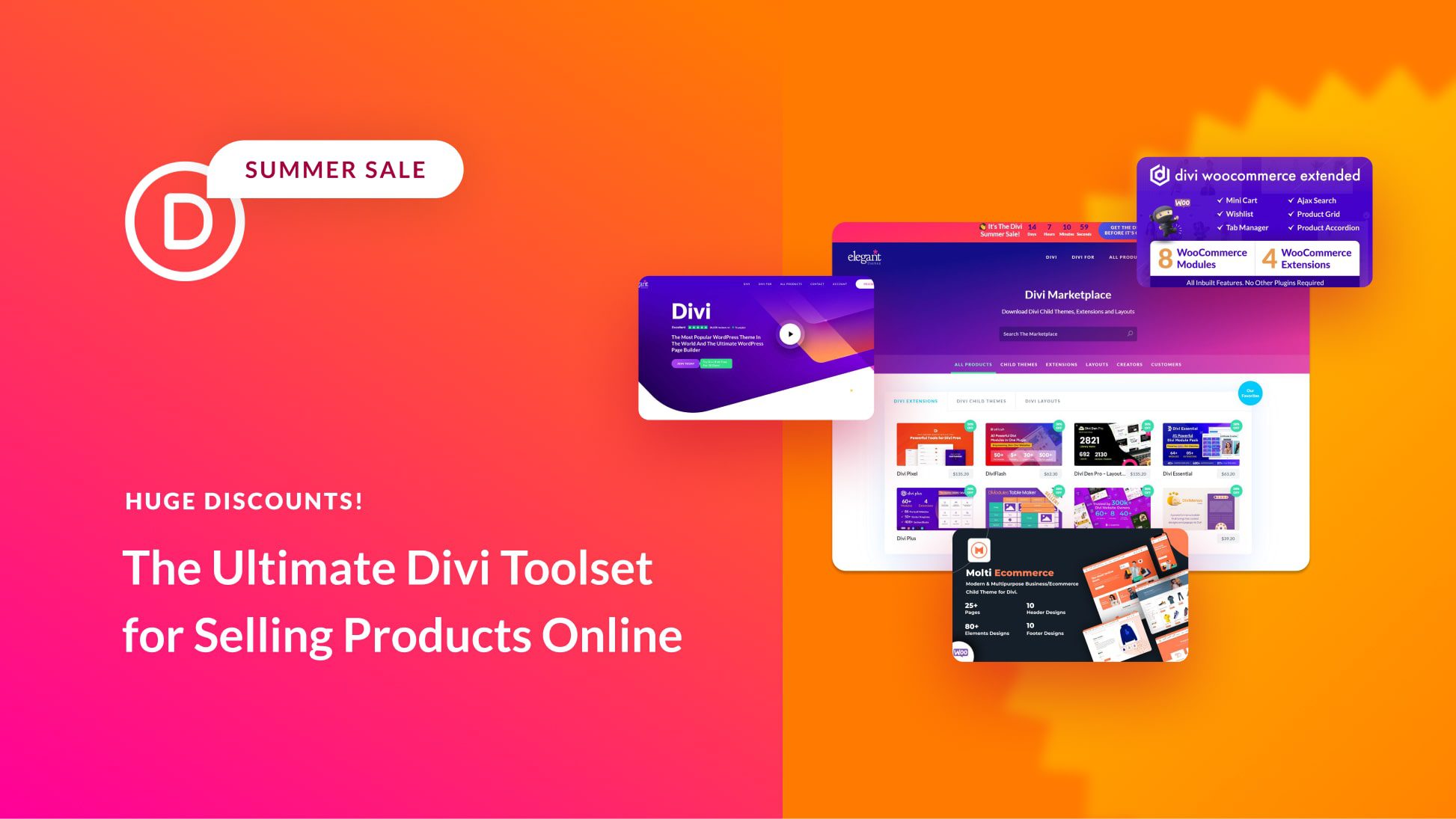 The Ultimate Divi Toolset for Selling Products Online (Huge Discounts)