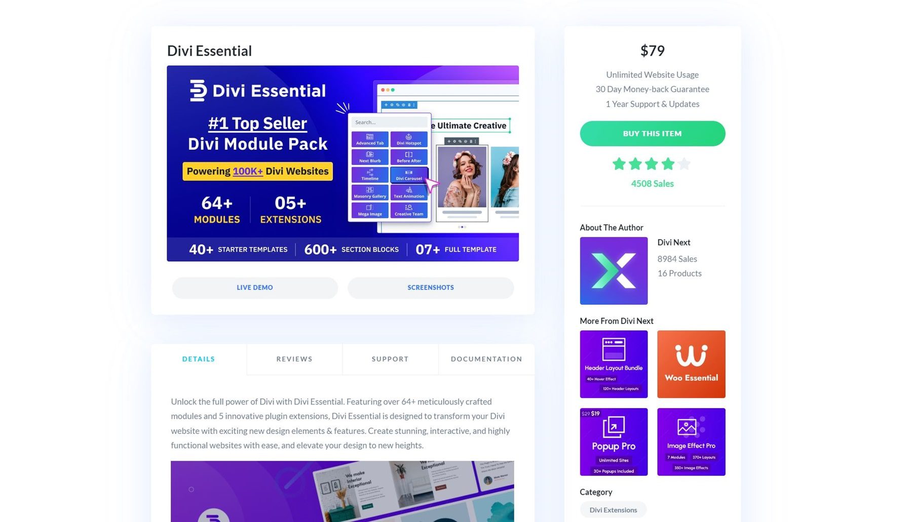 Divi Essential