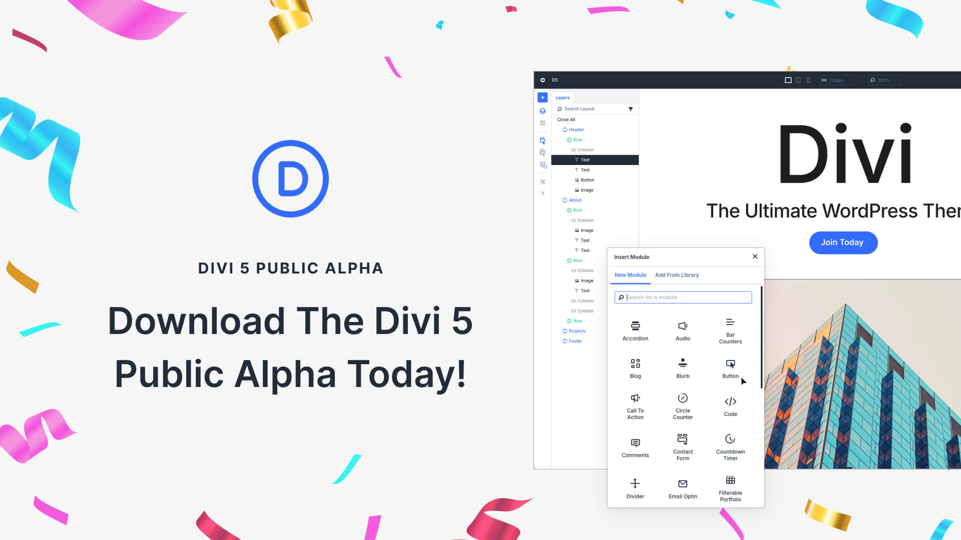 Download The Divi 5 Public Alpha Today!