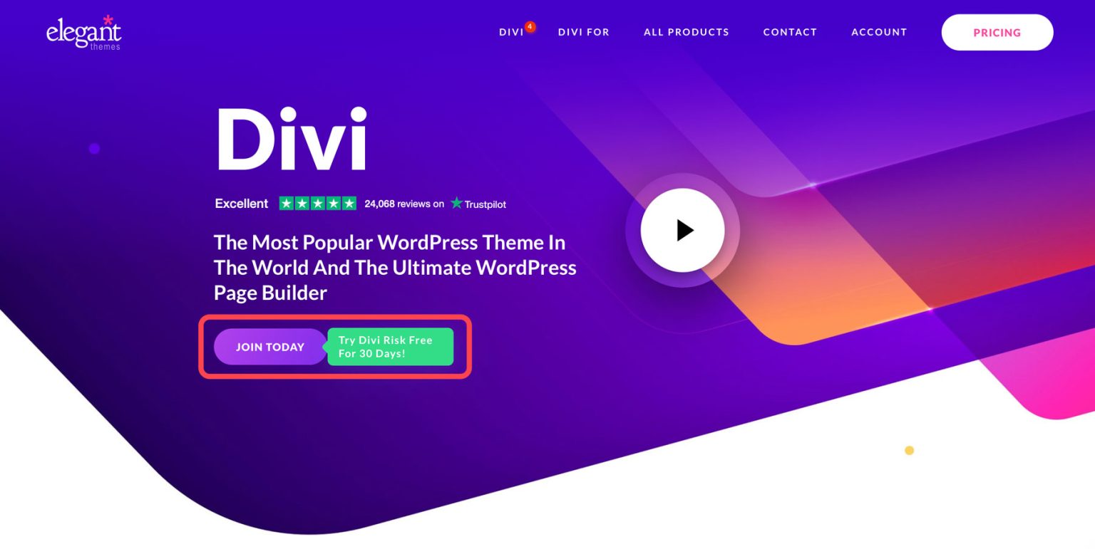 Divi WordPress theme