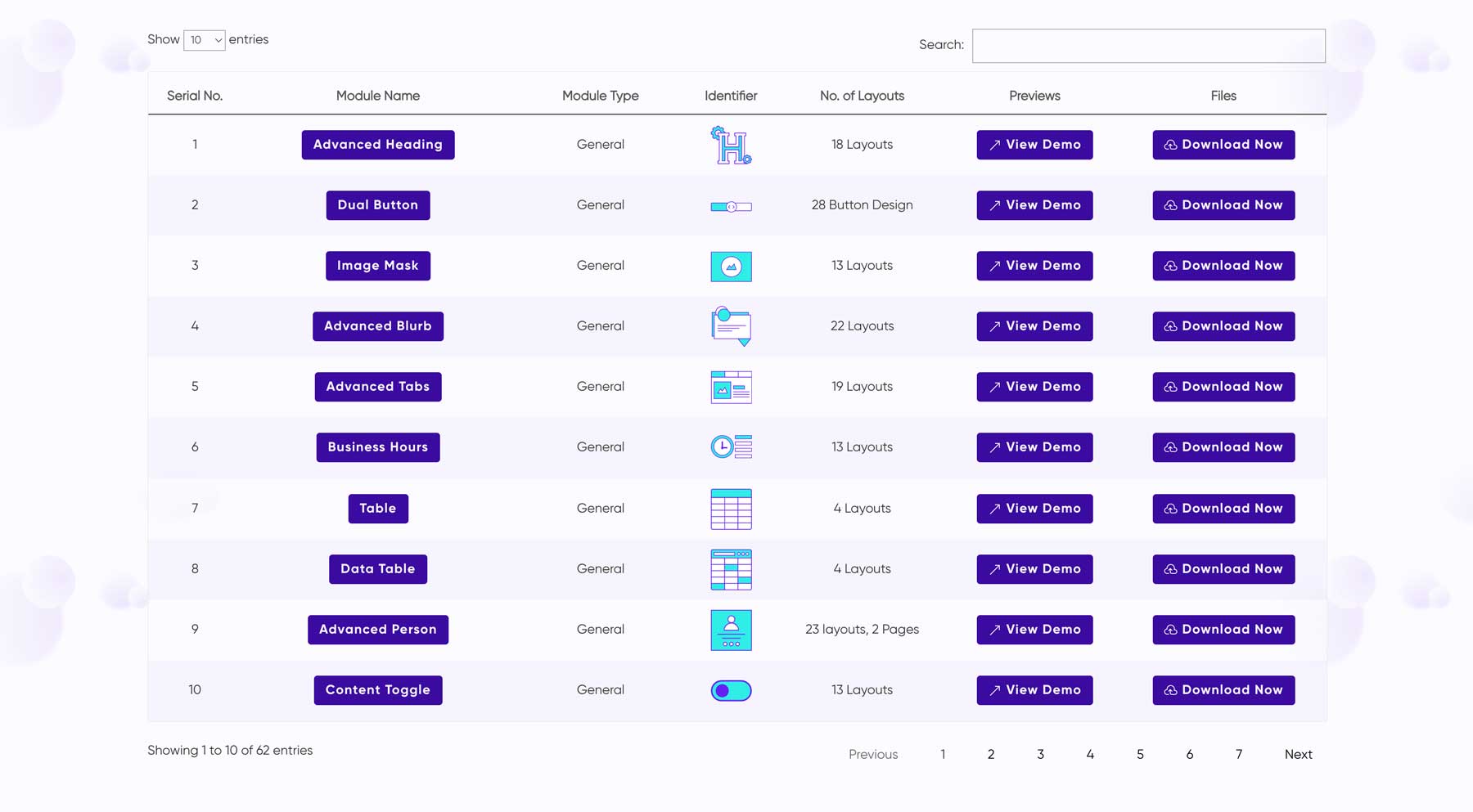 Divi Flash layouts