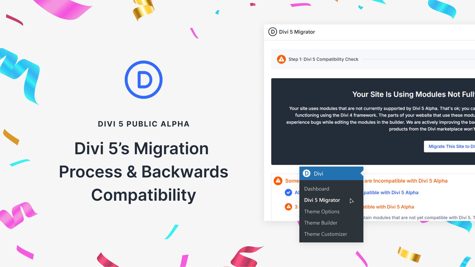 Exploring The Divi 5 Migration Process & Backwards Compatibility System