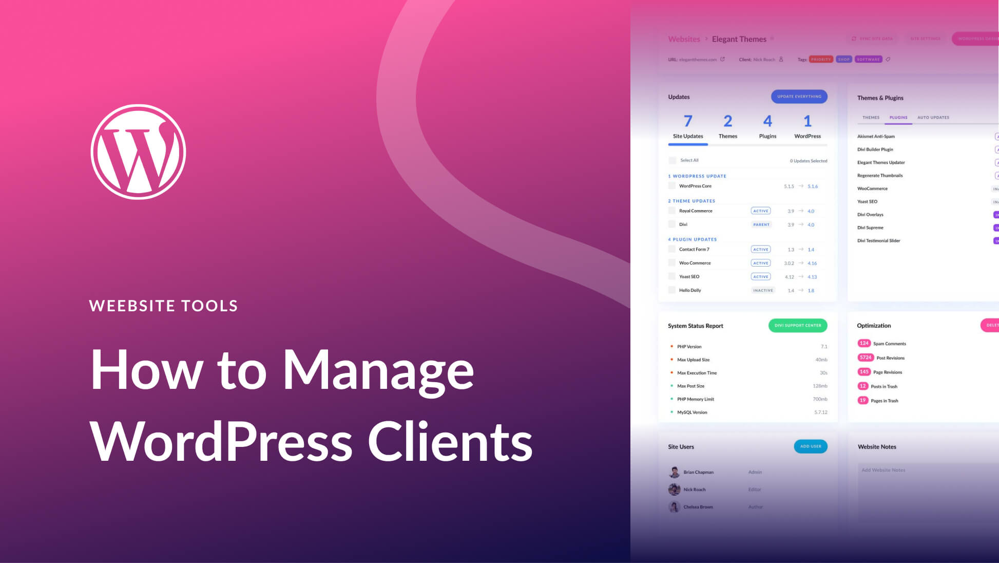 How To Manage WordPress Clients Efficiently with Smart Tools