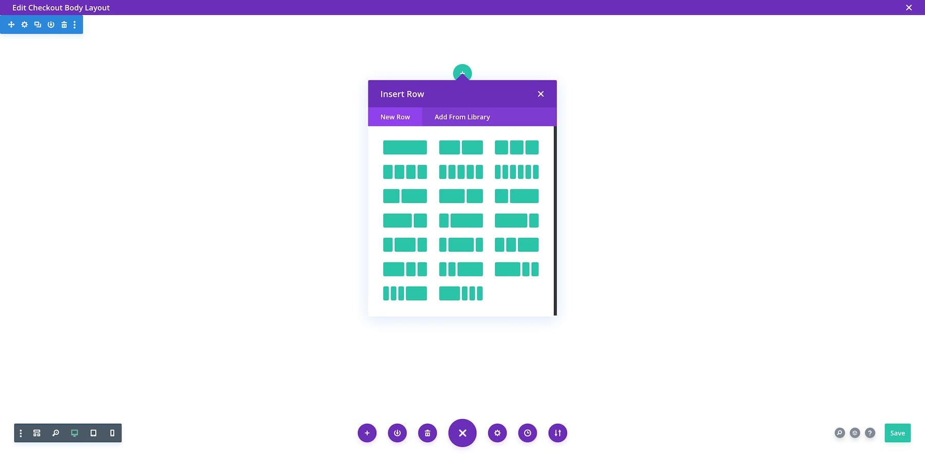 build checkout from scratch