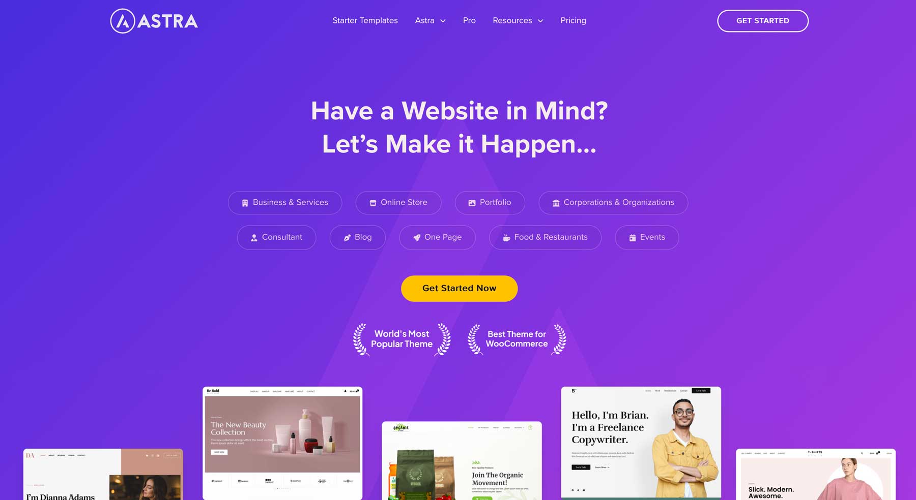 Astra WordPress theme