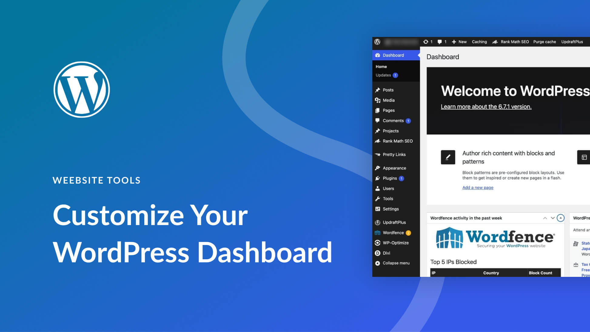 7 Easy WordPress Dashboard Customizations for Site Managers