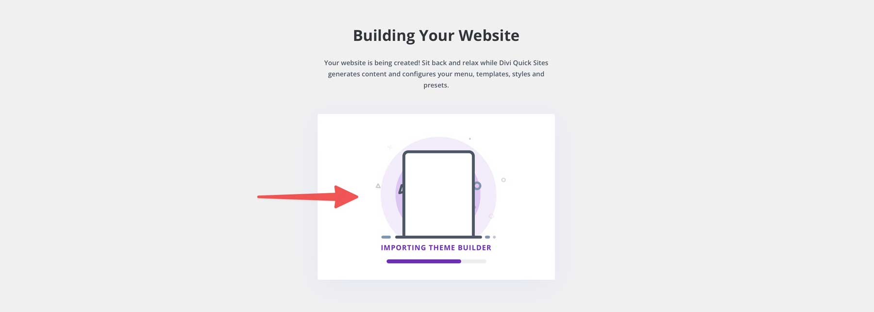 Saas starter site for Divi